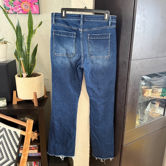 Sailor Pocket Flare Leg Jeans - Picture 2 of 3